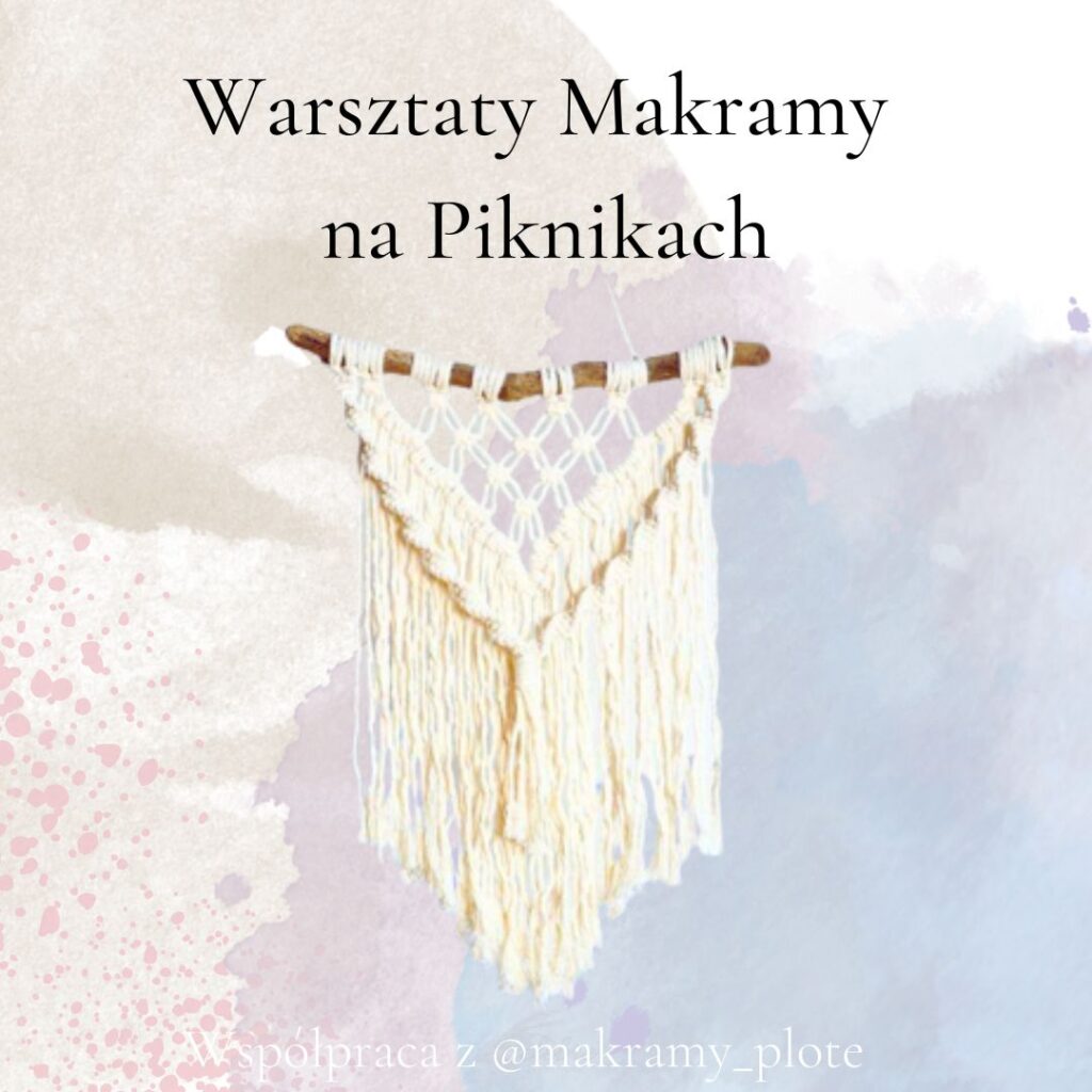 Warsztaty Makramy na Pikniku w Gdańsku